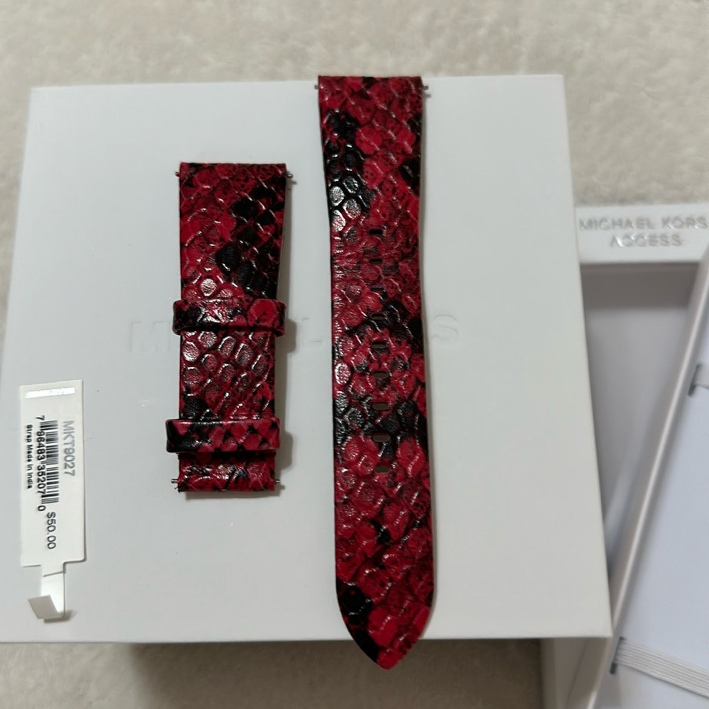Michael Kors leather strap